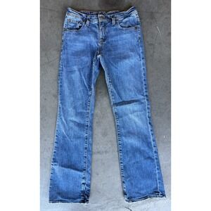 VTG Womens Sz 4x30 Ralph Lauren Jeans Flared Leg Light Wash Classic Style
